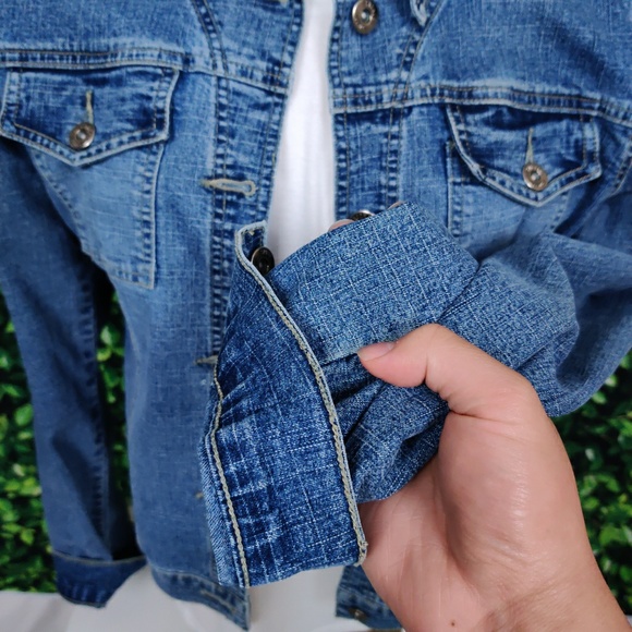 Stone Jean Jacket (Light Blue) - Picture 5 of 8